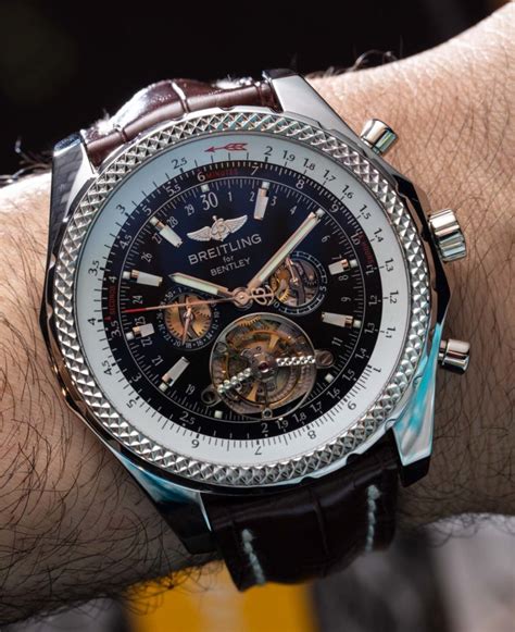 breitling bentley chronograph gmt blue|Breitling Bentley mulliner tourbillon price.